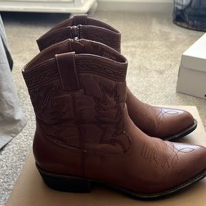 matisse cowboy booties